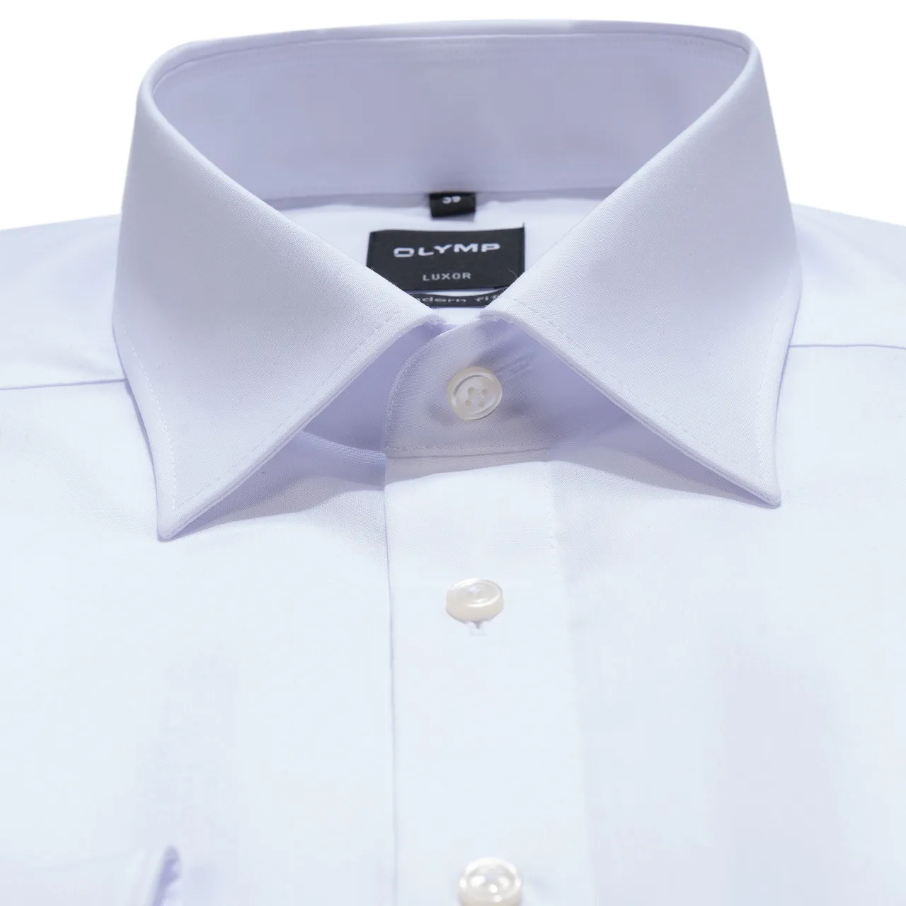 OLYMP Luxor Modern fit Overhemd LM Wit 011408-01-40