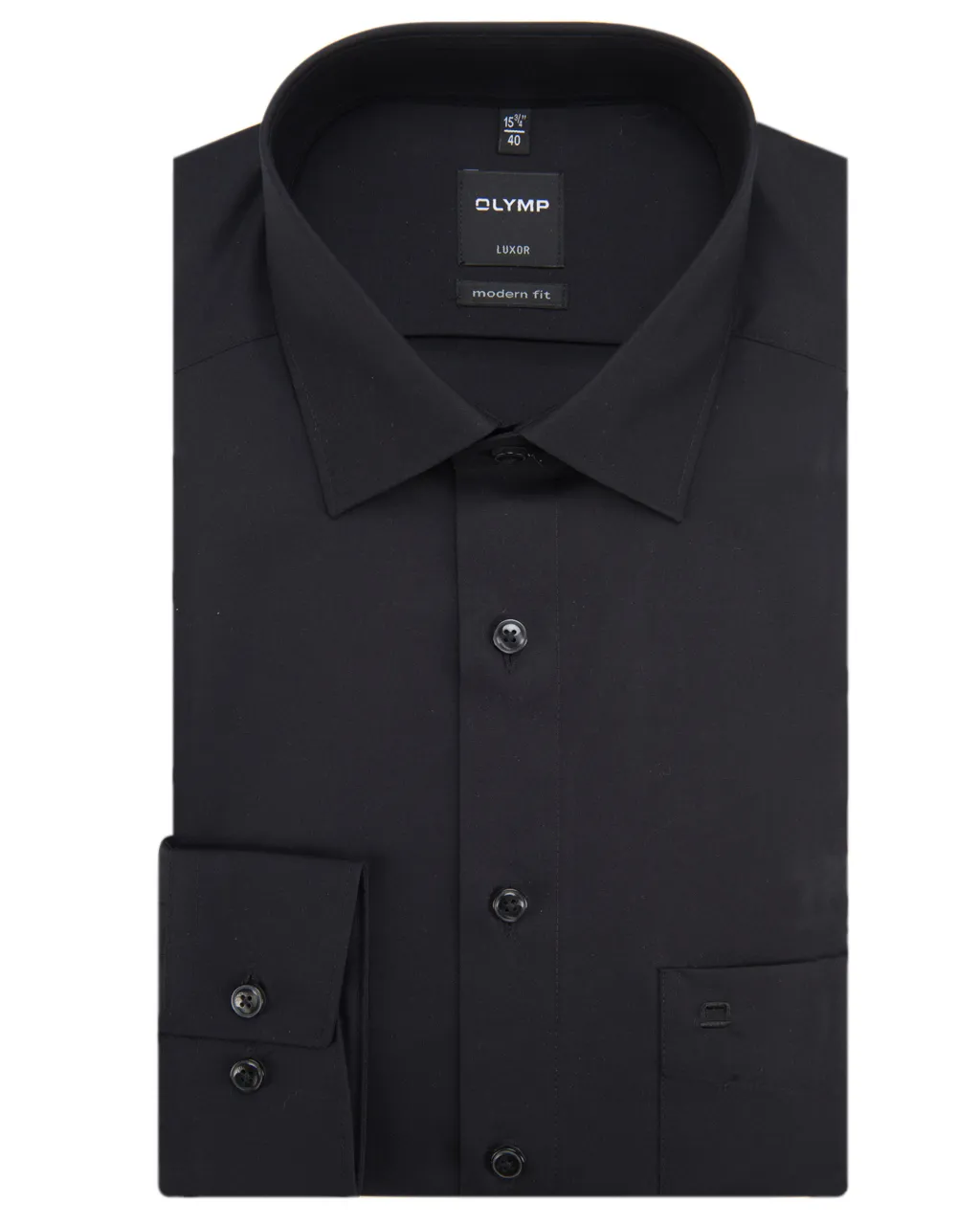 OLYMP Luxor Modern Fit overhemd LM Zwart 011412-10-40