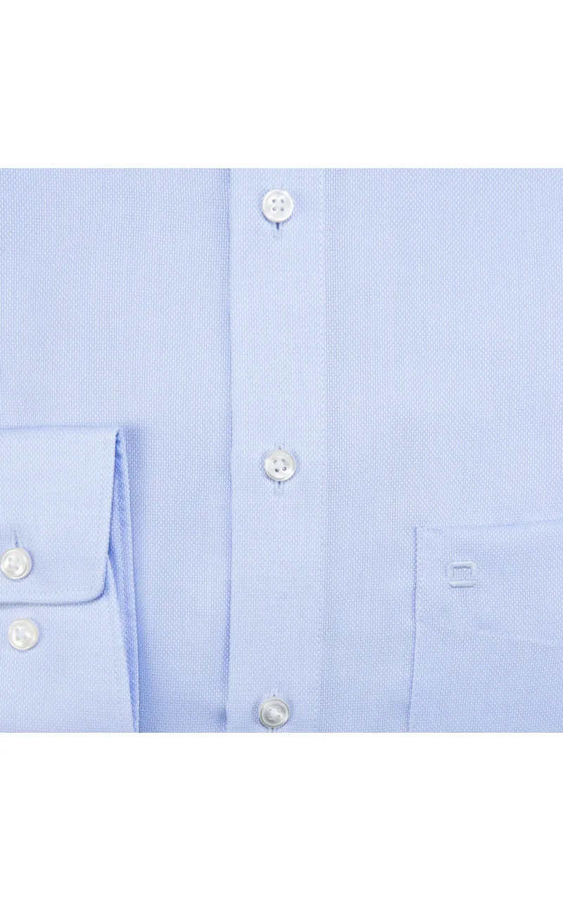 OLYMP Luxor Modern fit Overhemd LM Blauw 011604-32-38