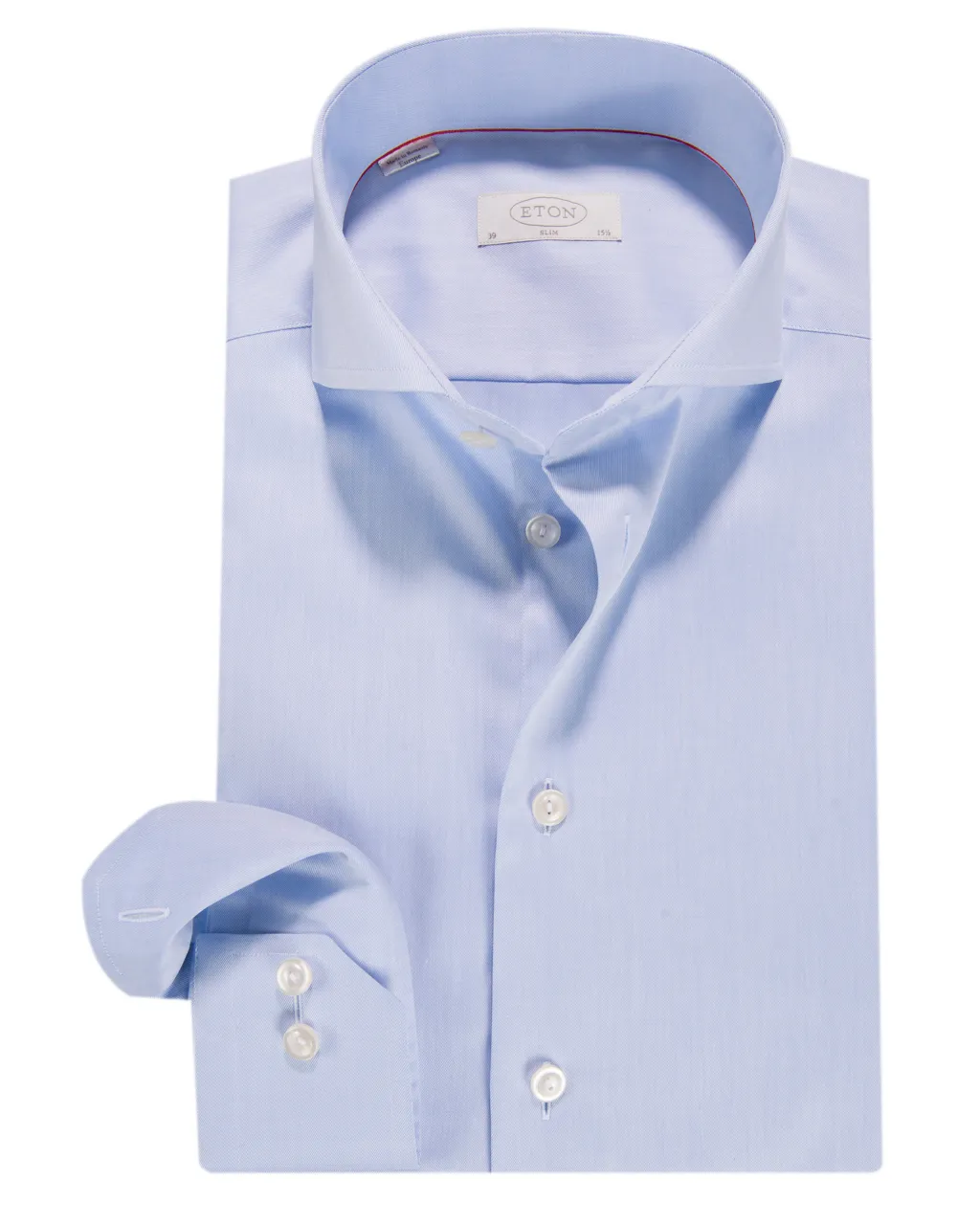 ETON Overhemd LM Licht blauw 015651-30-39