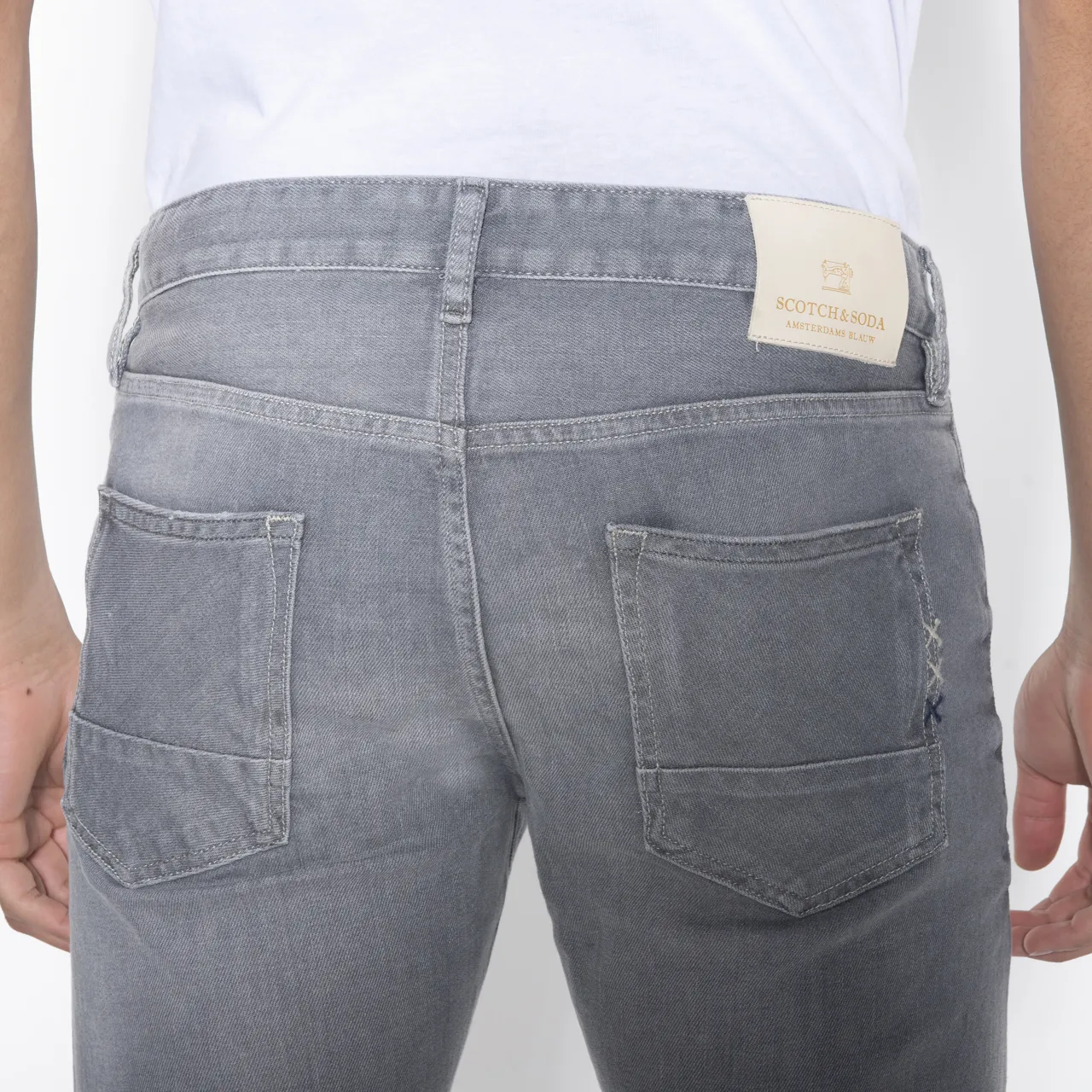 Scotch & Soda Ralston Jeans Grijs 016149-22-34/34