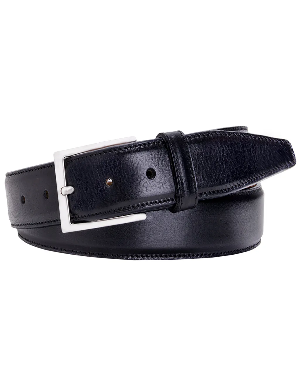 Profuomo Geklede riem Zwart 017942-10-105