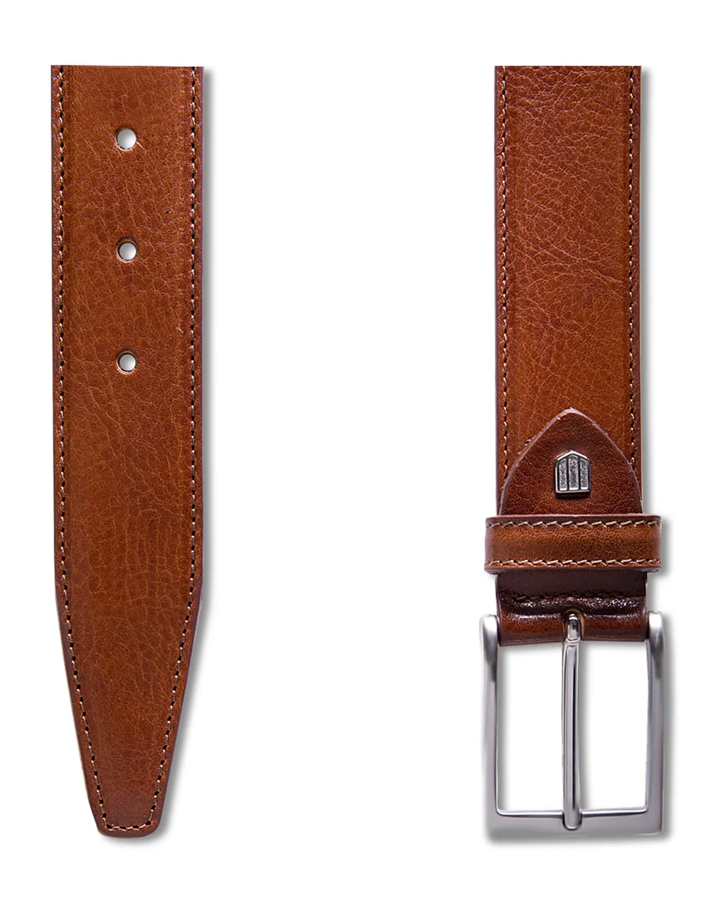 Profuomo Geklede riem Cognac 017944-82-105