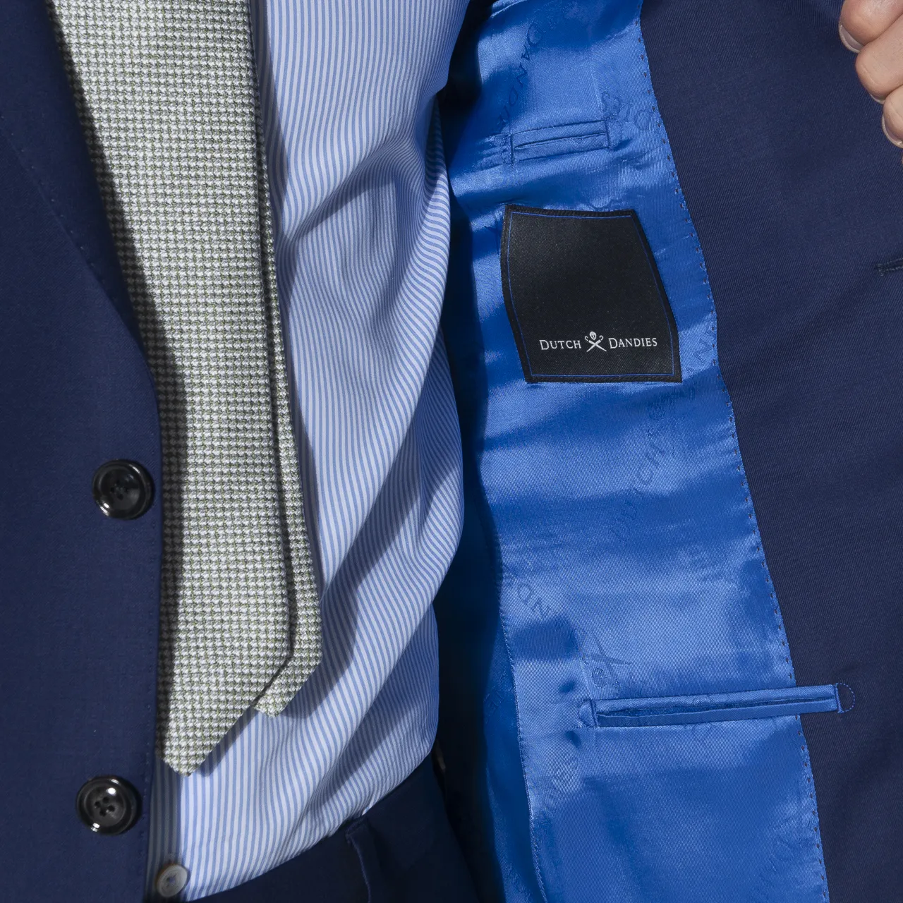 Dutch Dandies Mix & Match Colbert Donker blauw 025133-31-94