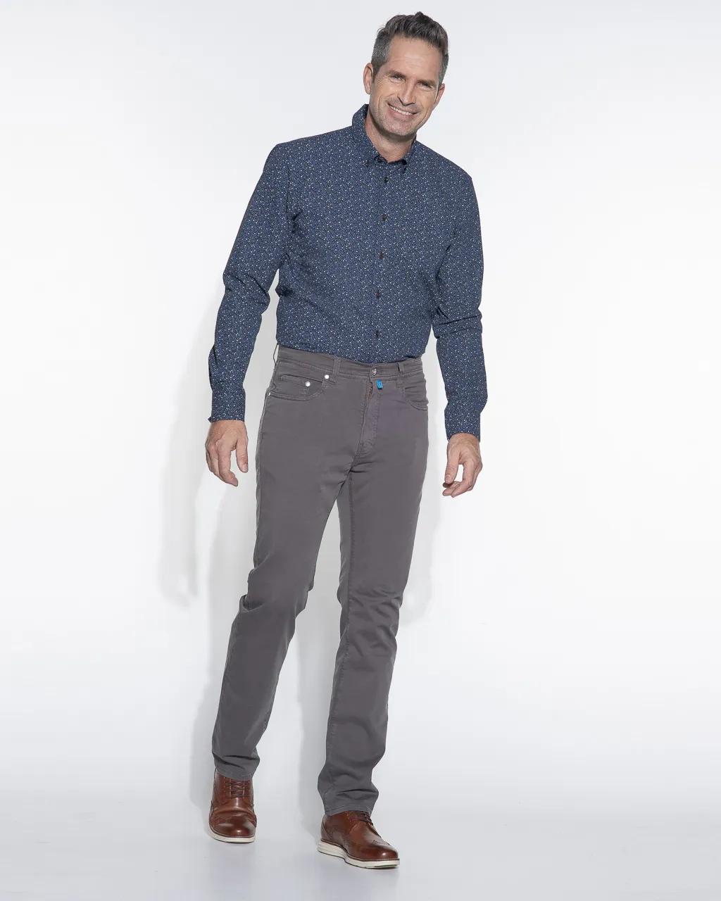 Pierre Cardin Lyon Future Flex 5-pocket Grijs 036280-22-31/34