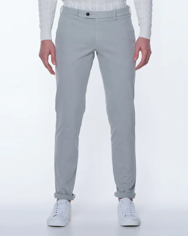 Dutch Dandies Dendos Chino  Lichtgrijs uni 041571-211-54