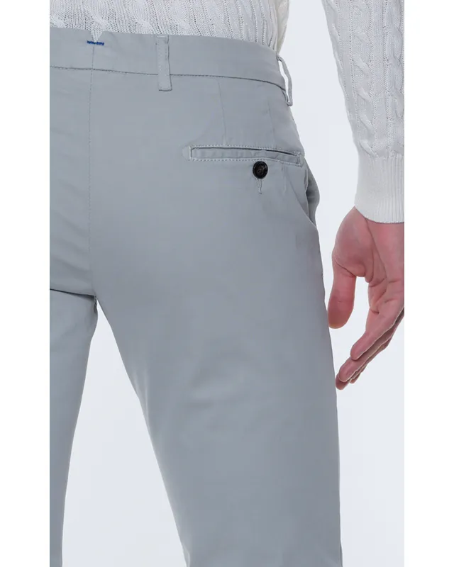 Dutch Dandies Dendos Chino  Lichtgrijs uni 041571-211-54