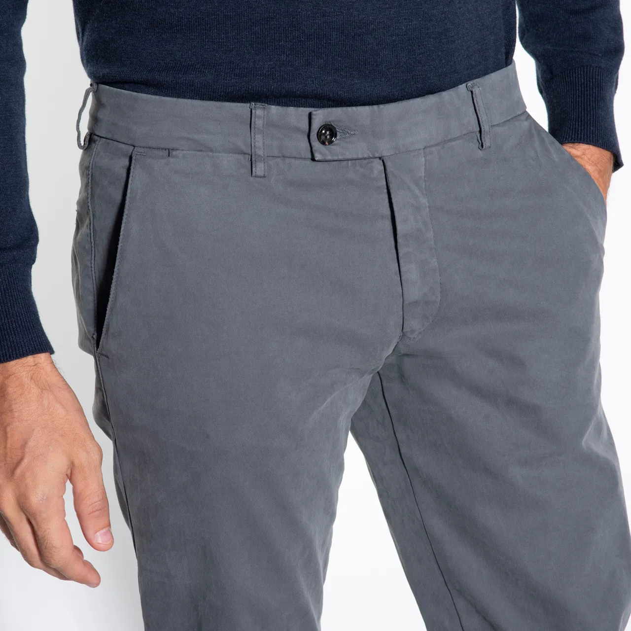 Dutch Dandies Dendos Chino  Grijs 041571-004-52