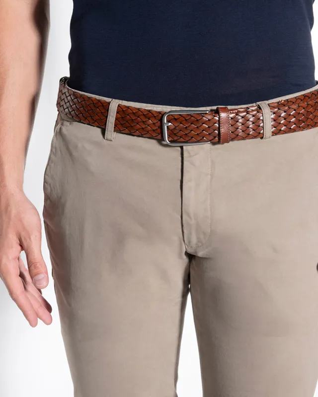 Dutch Dandies Dendos Chino  Lichtbruin uni 041571-005-46