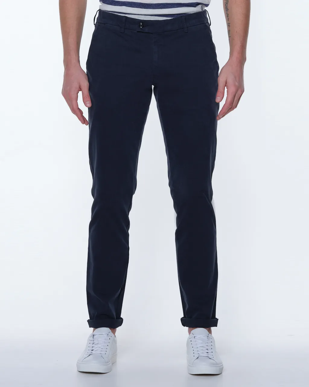 Dutch Dandies Dendos Chino  Donkerblauw 041571-380-46