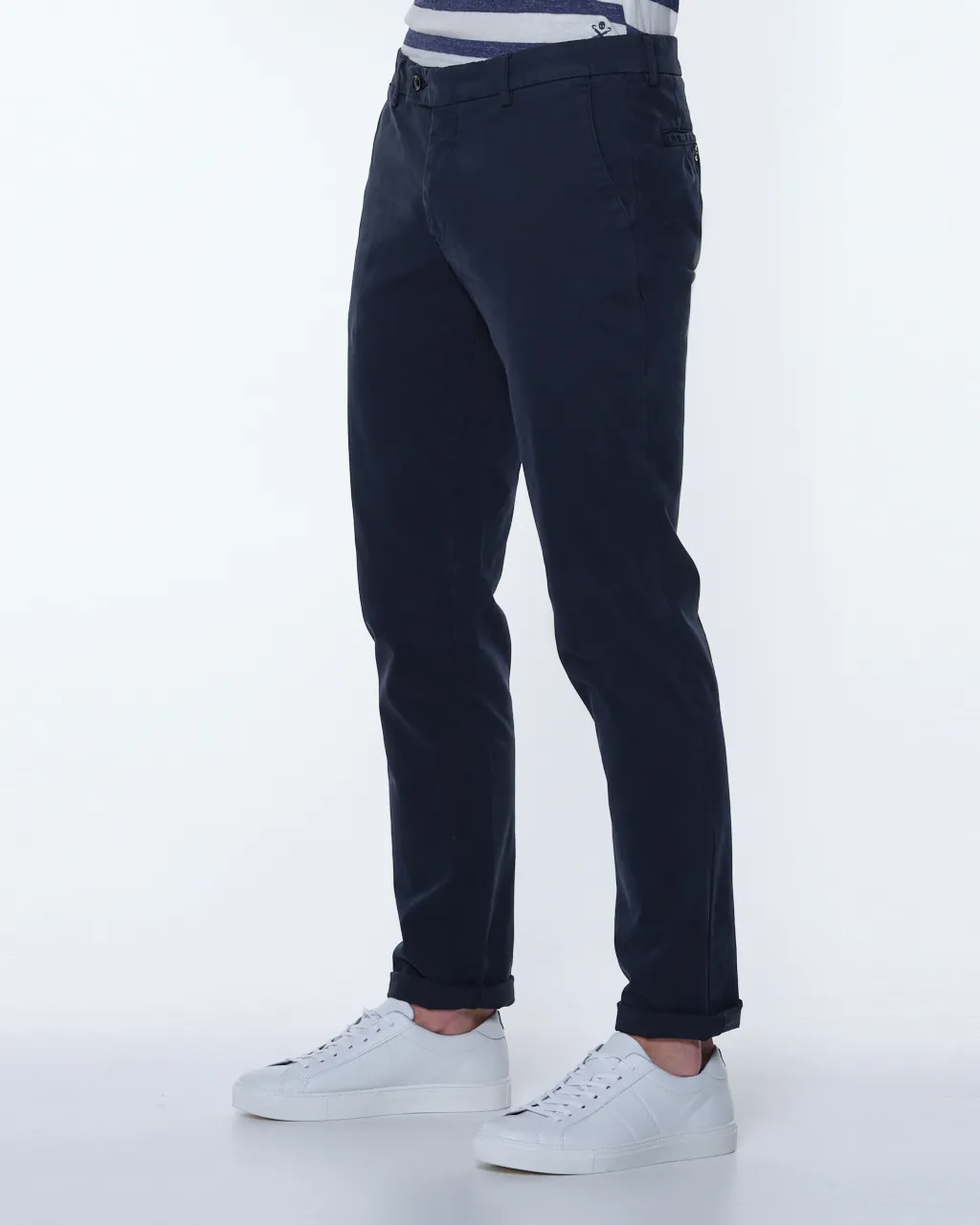 Dutch Dandies Dendos Chino  Donkerblauw 041571-380-46