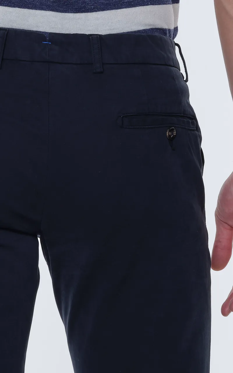 Dutch Dandies Dendos Chino  Donkerblauw 041571-380-46