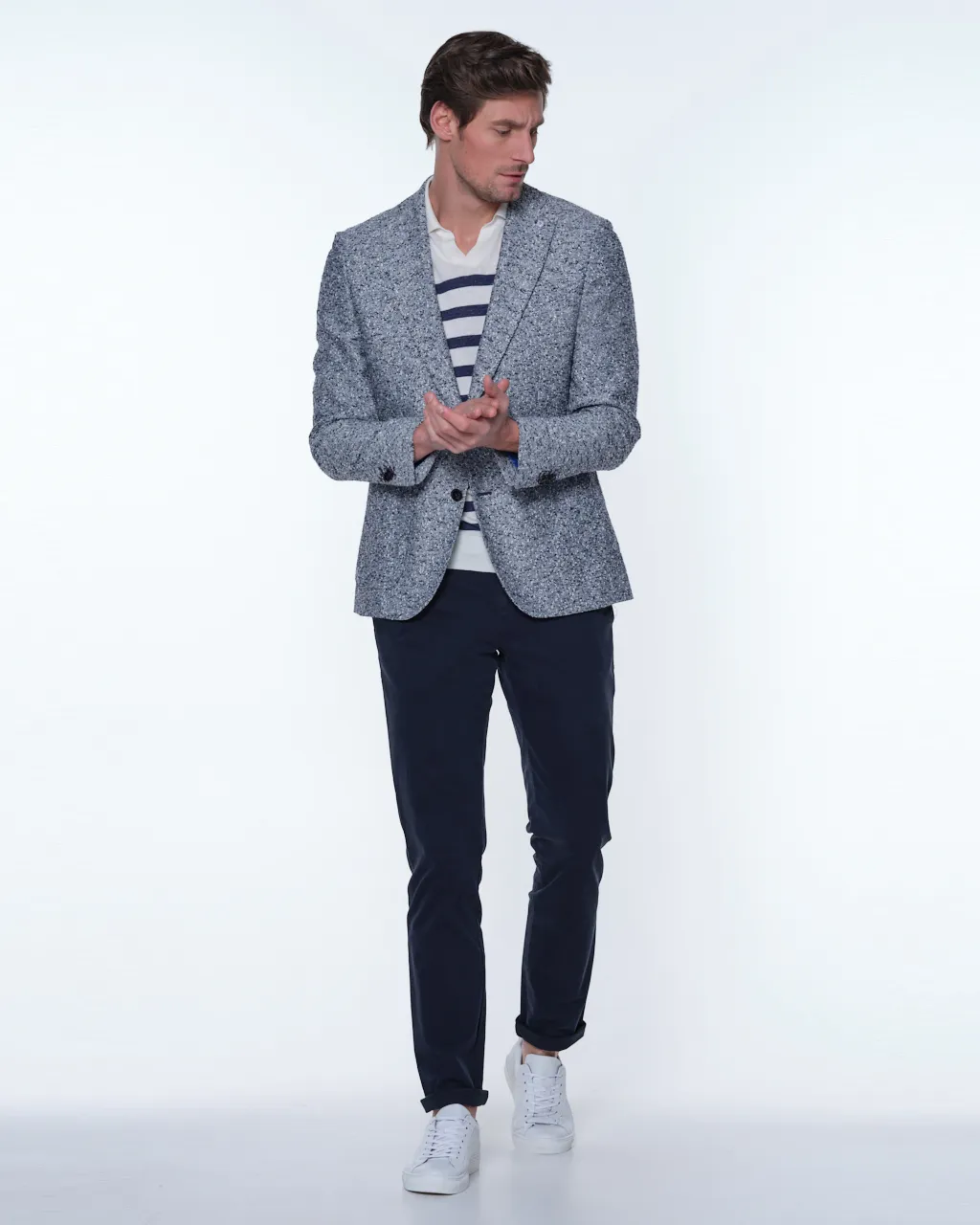 Dutch Dandies Dendos Chino  Donkerblauw 041571-380-46