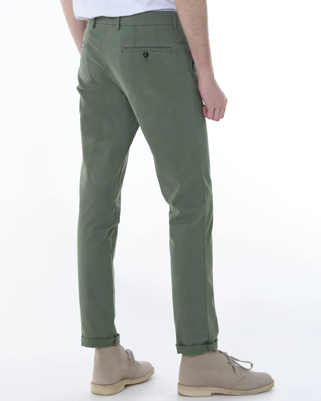 Dutch Dandies Dendos Chino  Groen uni 041571-401-48