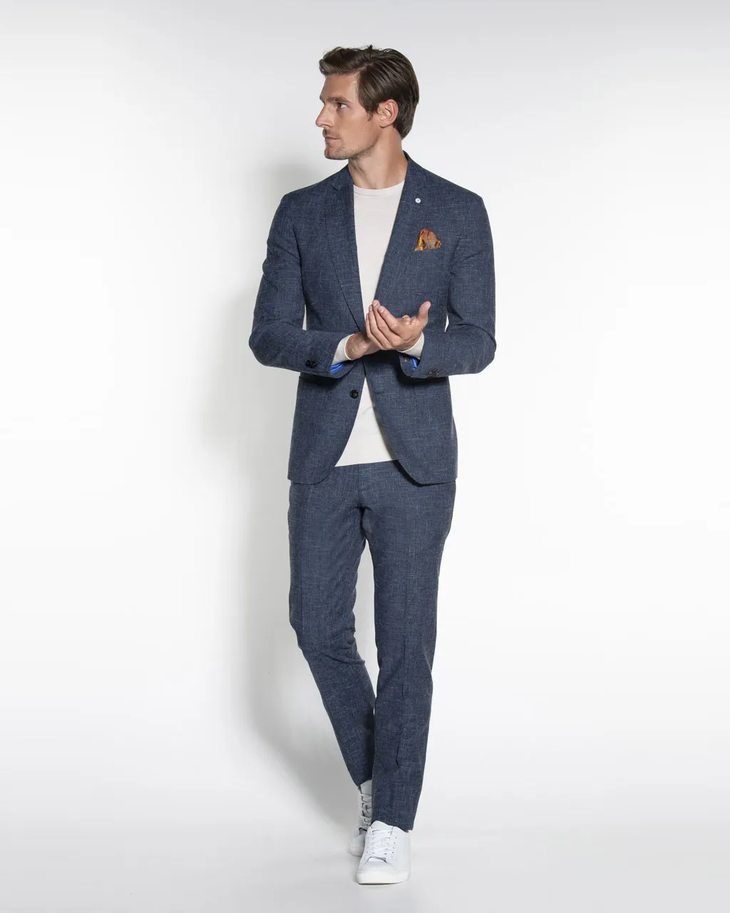 Dutch Dandies Connery Trui O-hals Beige 044525-810-L