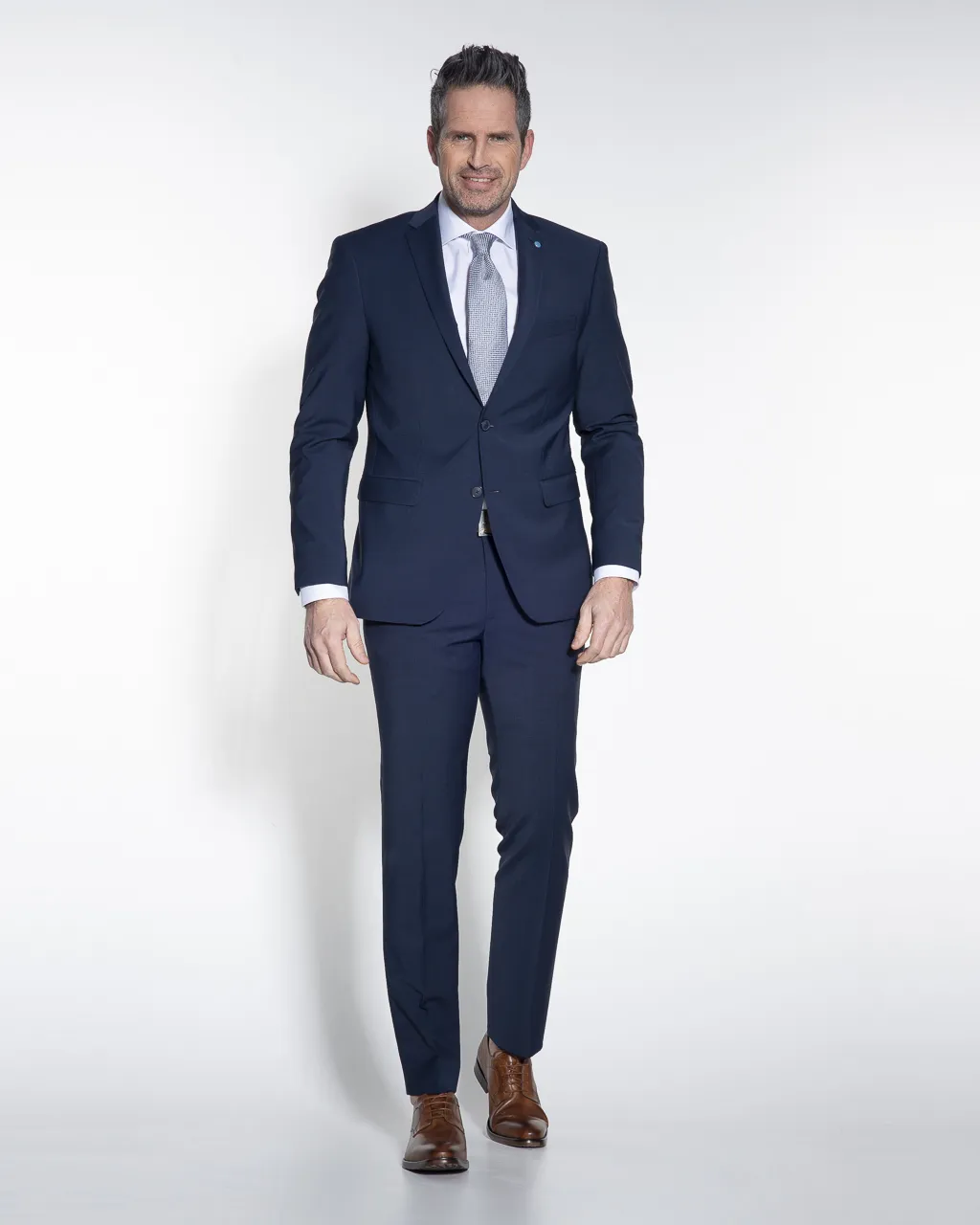 Pierre Cardin Future Flex Mix & Match Colbert Donker blauw 046009-001-102