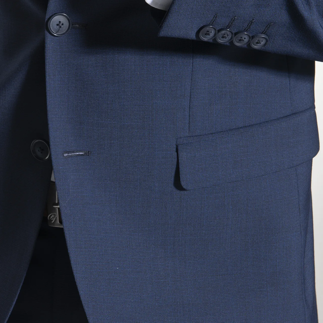 Pierre Cardin Future Flex Mix & Match Colbert Donker blauw 046009-001-102