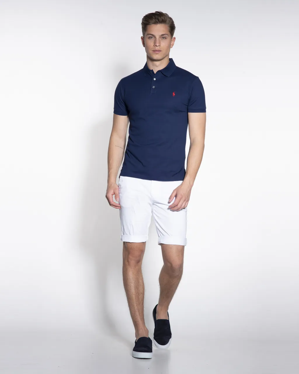 Polo Ralph Lauren Polo Korte mouw Donkerblauw 047432-004-L