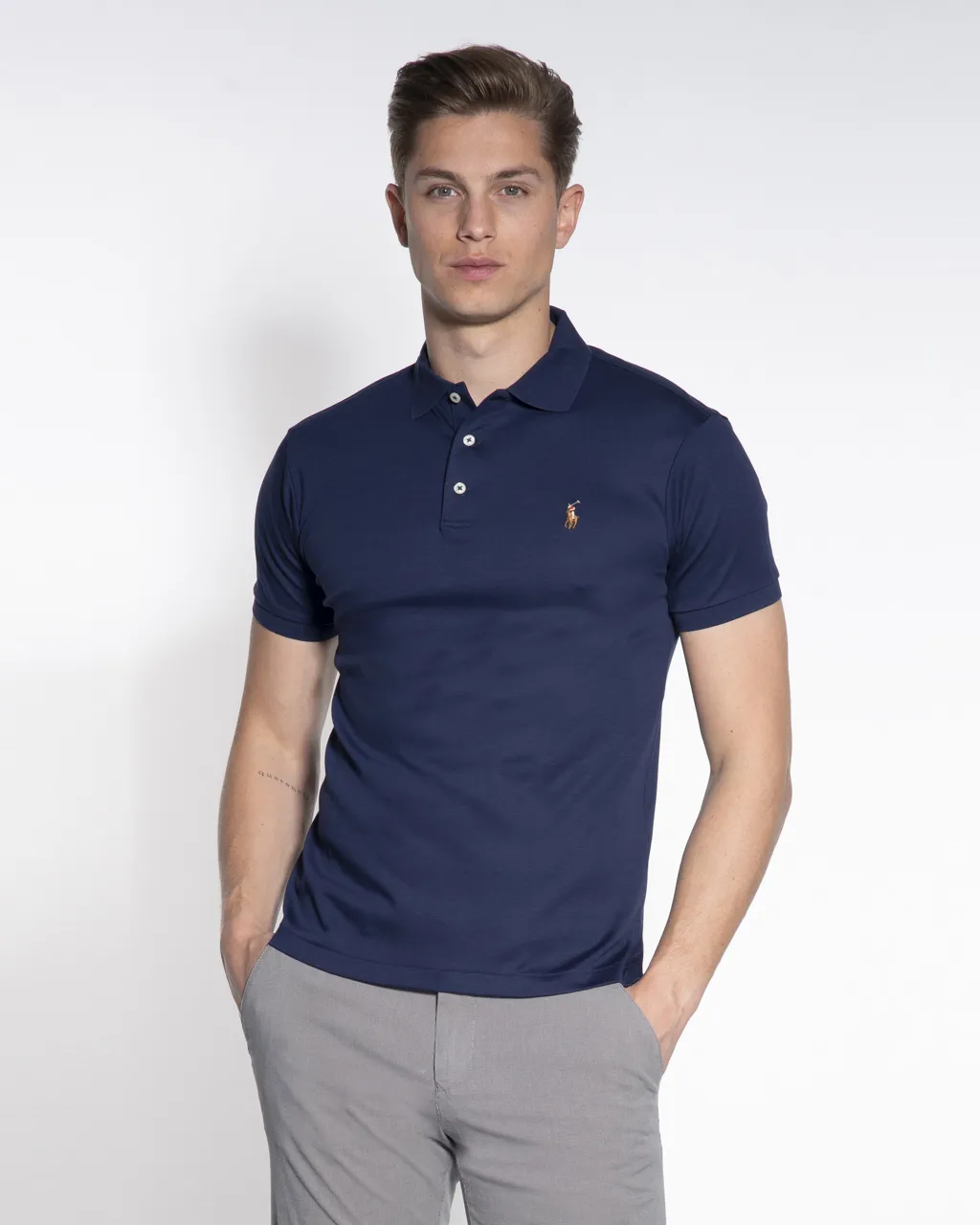 Polo Ralph Lauren Polo Korte mouw Donkerblauw 047437-002-M