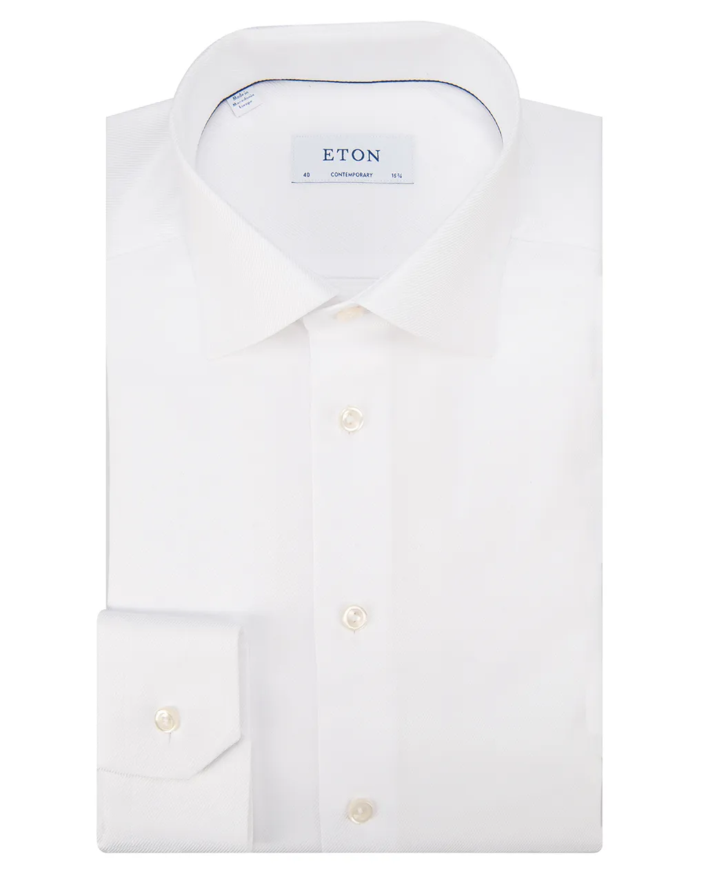 ETON Overhemd LM Wit 049780-002-43
