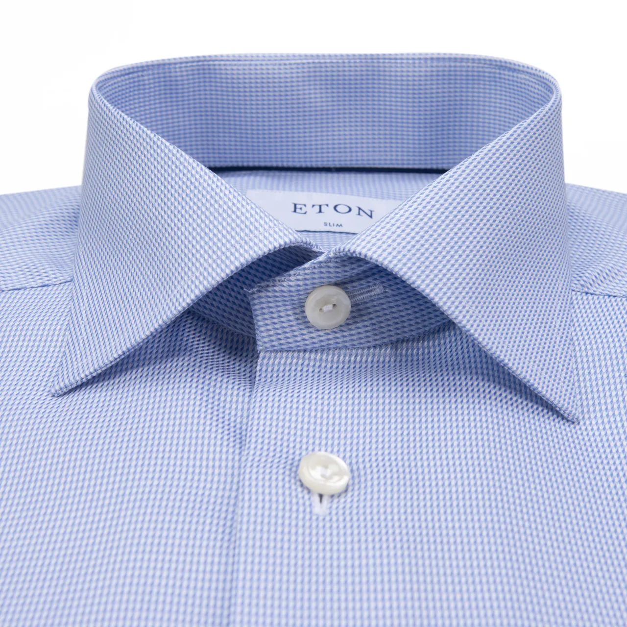 ETON Overhemd LM Lichtblauw dessin 050485-001-41