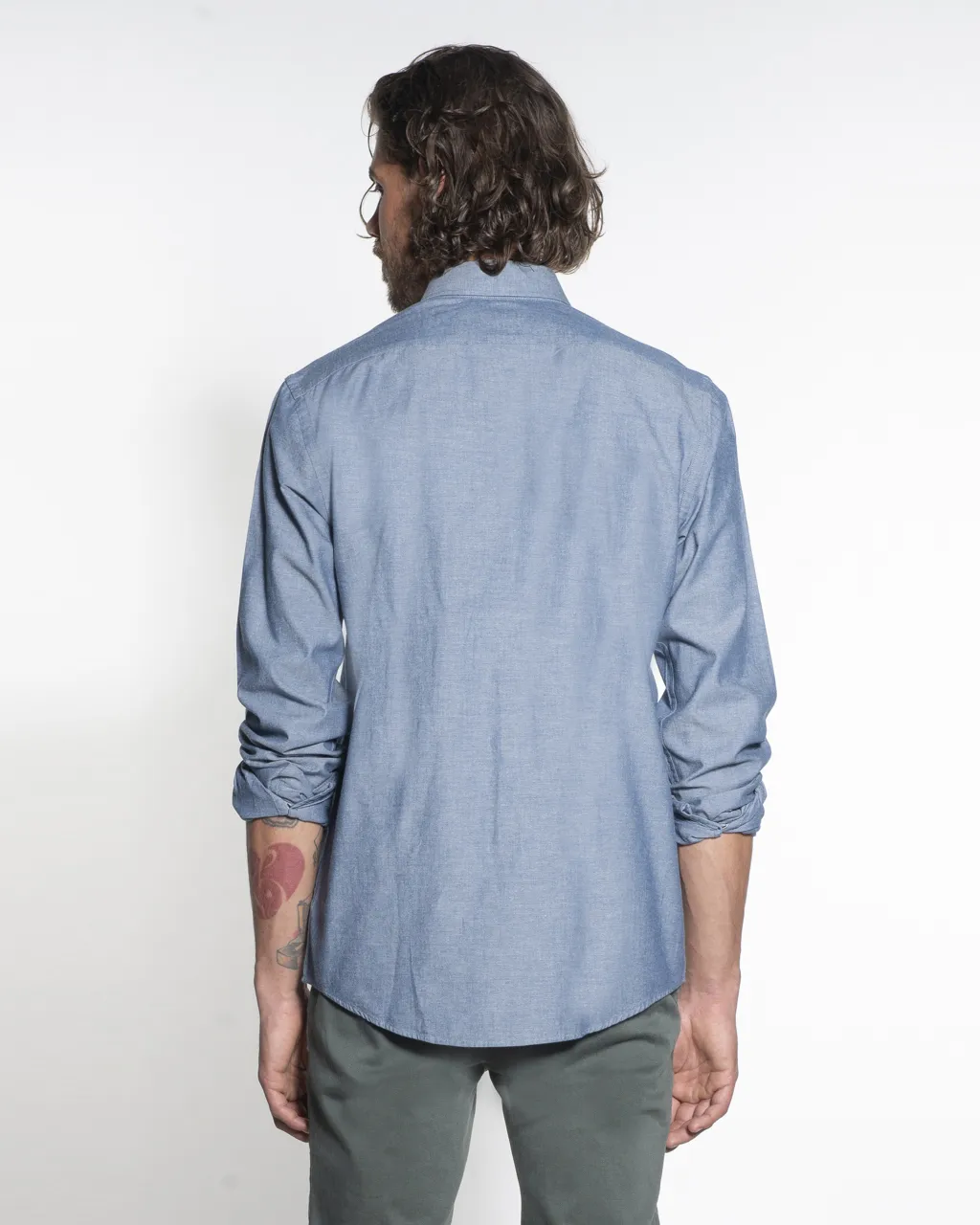 Scotch & Soda Casual Overhemd LM Blauw 051819-001-S