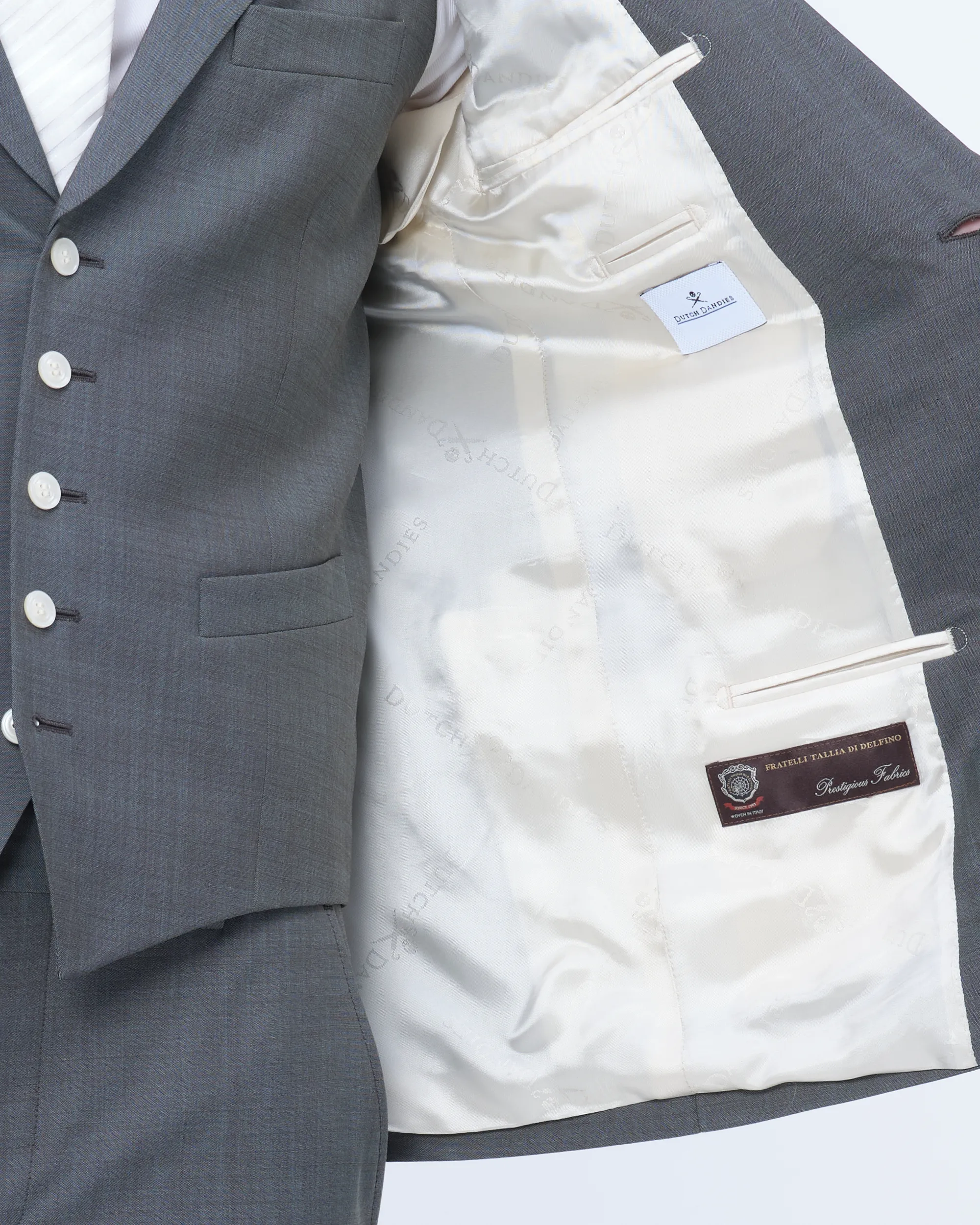 Dutch Dandies Trouwpak Donkergroen uni 052816-001-44