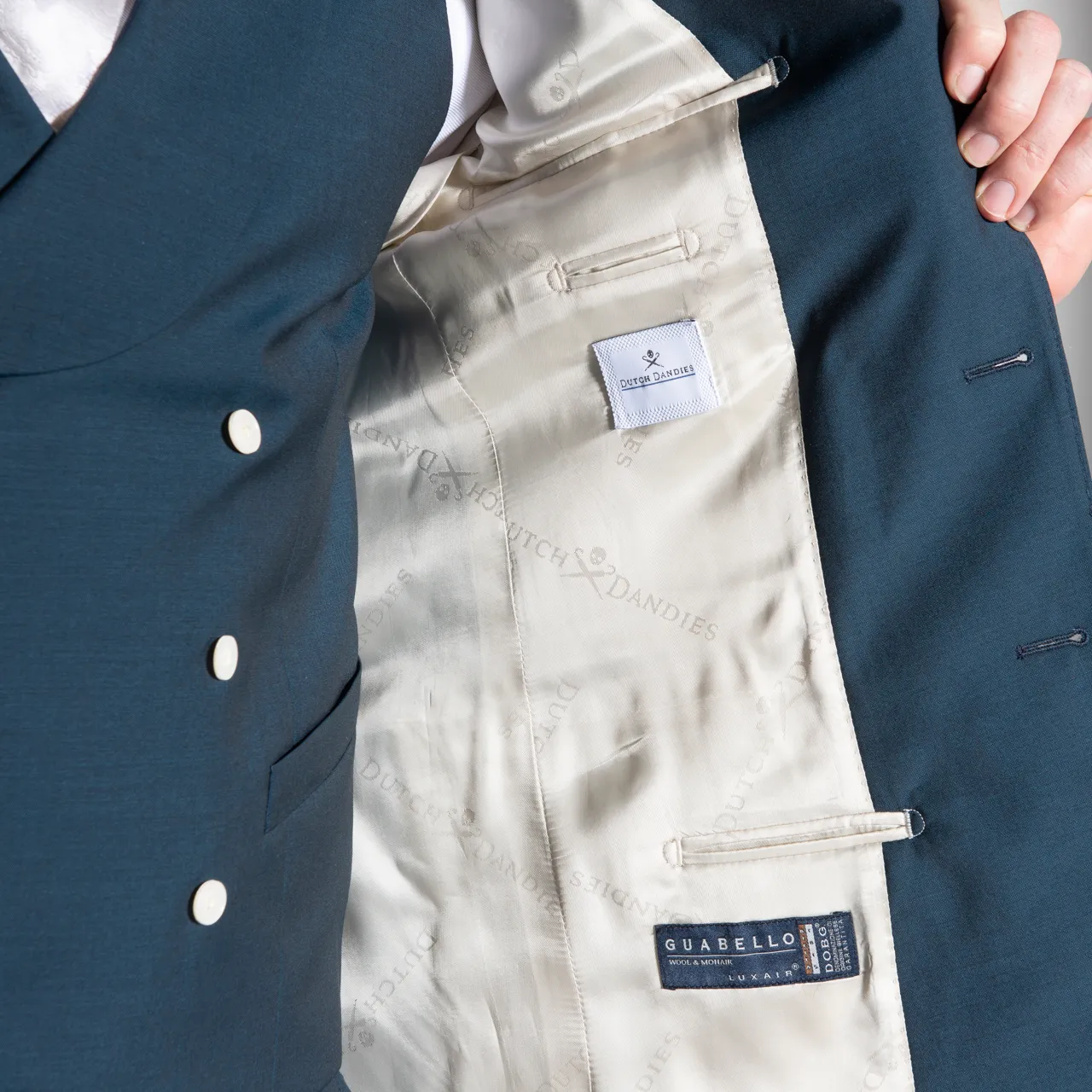 Dutch Dandies Trouwpak Donkerblauw uni 052819-001-44