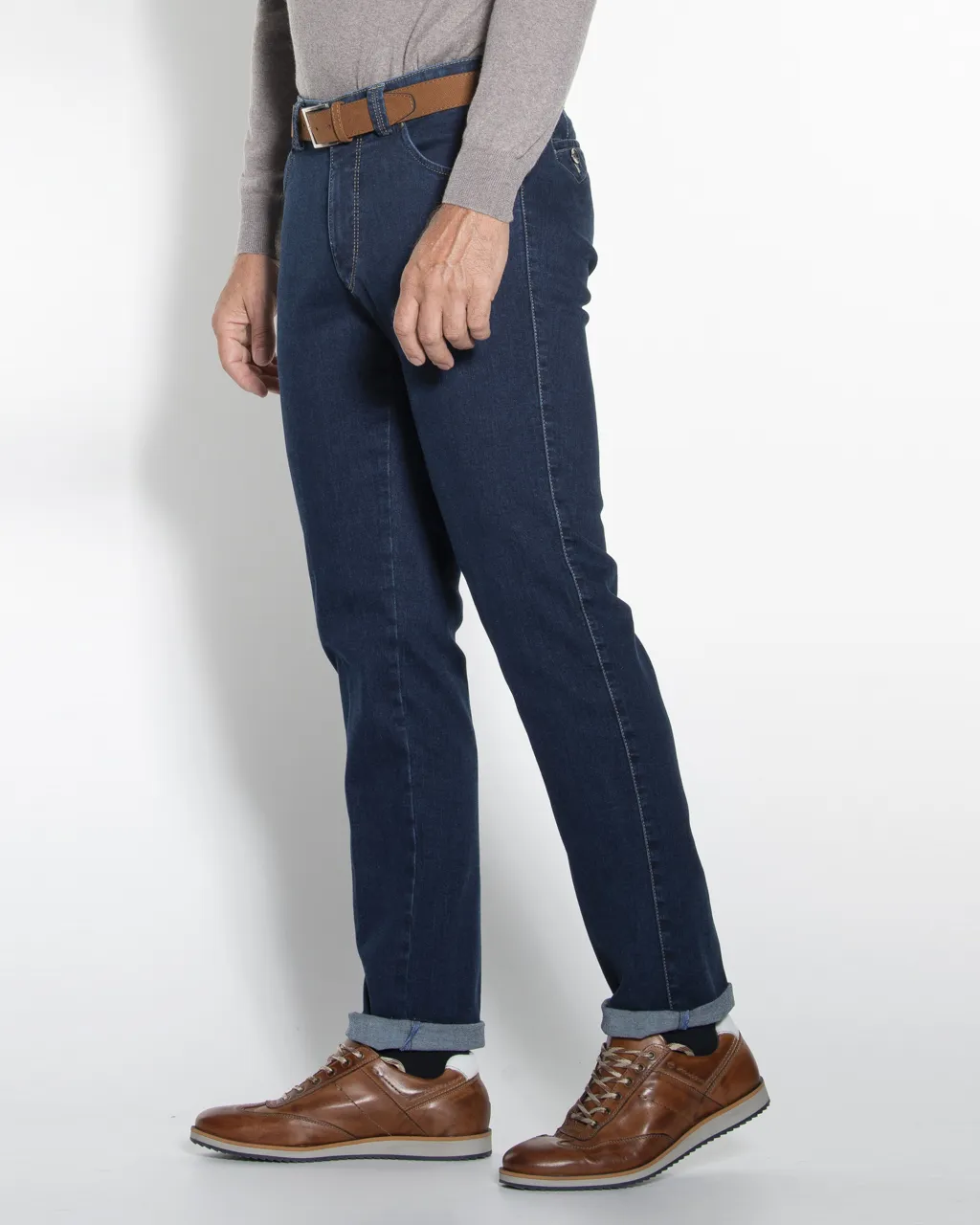 Meyer Dublin Jeans Blauw 053466-001-24