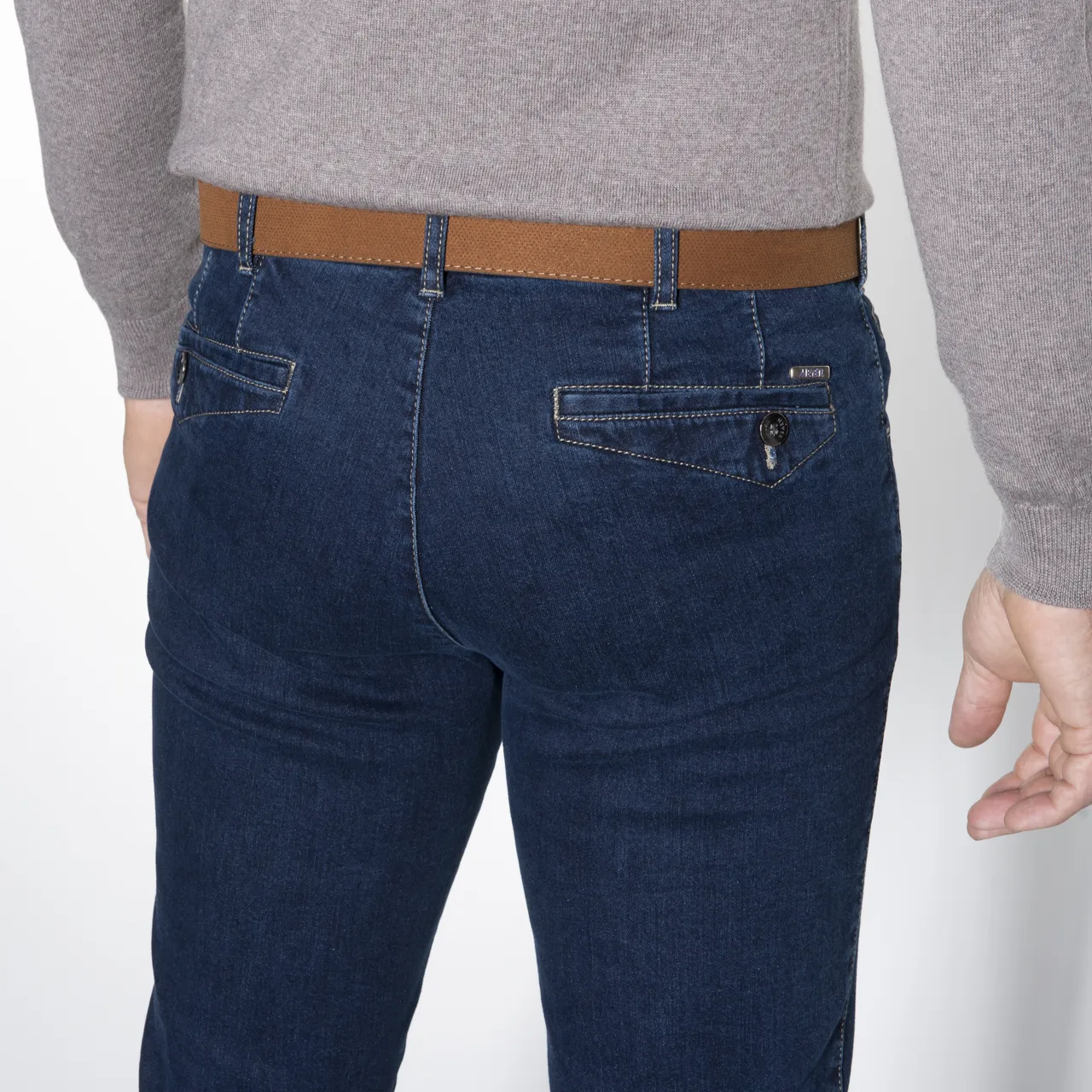Meyer Dublin Jeans Blauw 053466-001-24