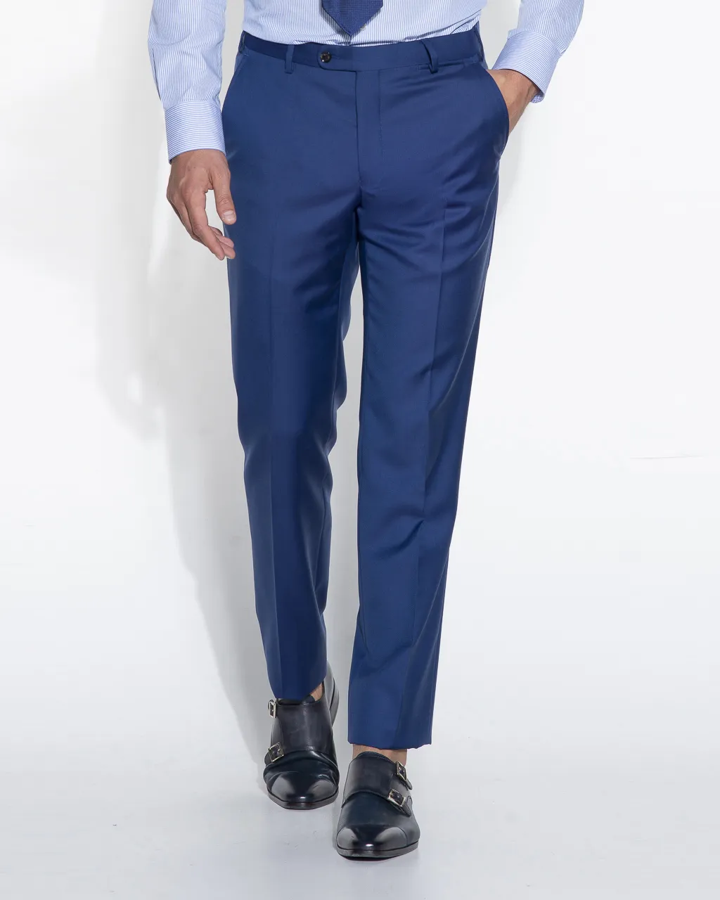 Dutch Dandies Pak Blauw uni 057008-001-56