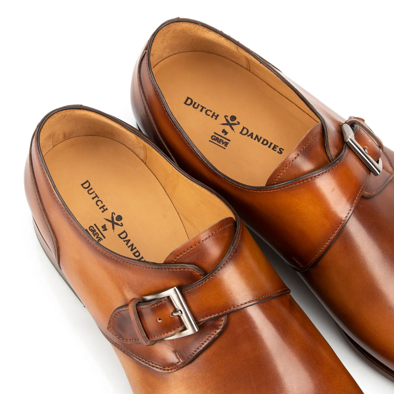 Dutch Dandies Geklede schoenen Cognac 059076-001-11