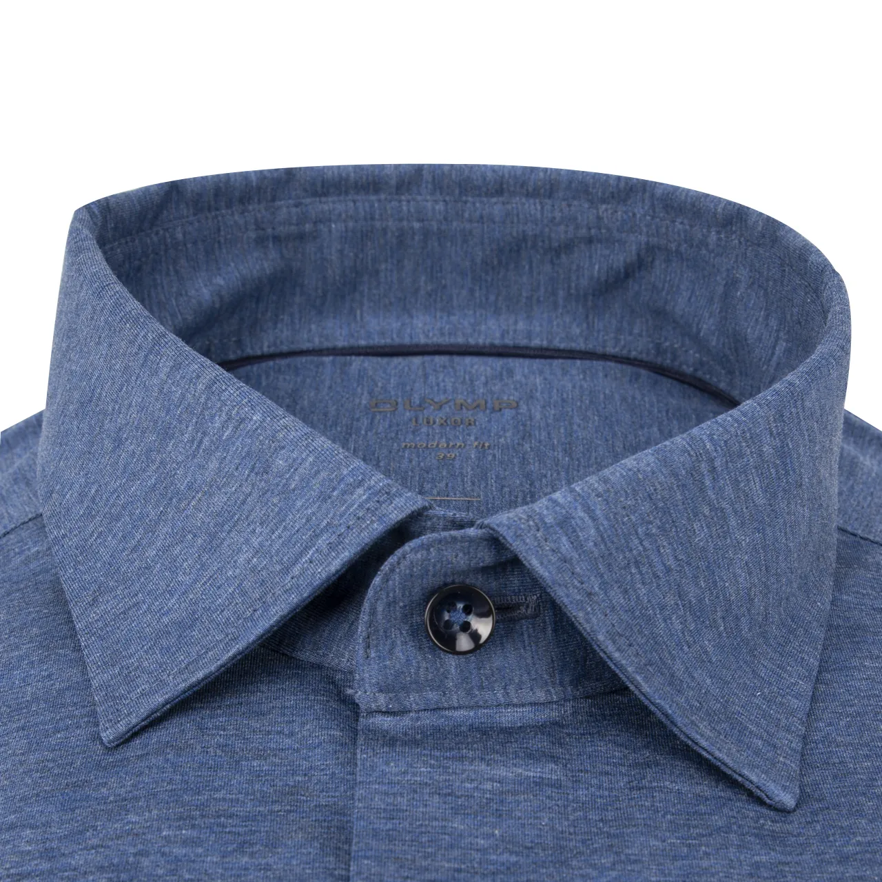 OLYMP Luxor 24/7 Modern fit Overhemd LM Blauw 060408-001-38