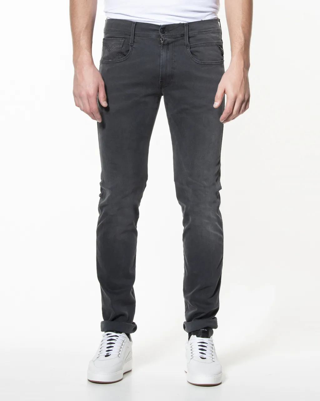 Replay Anbass Jeans Grijs 061505-001-32/34