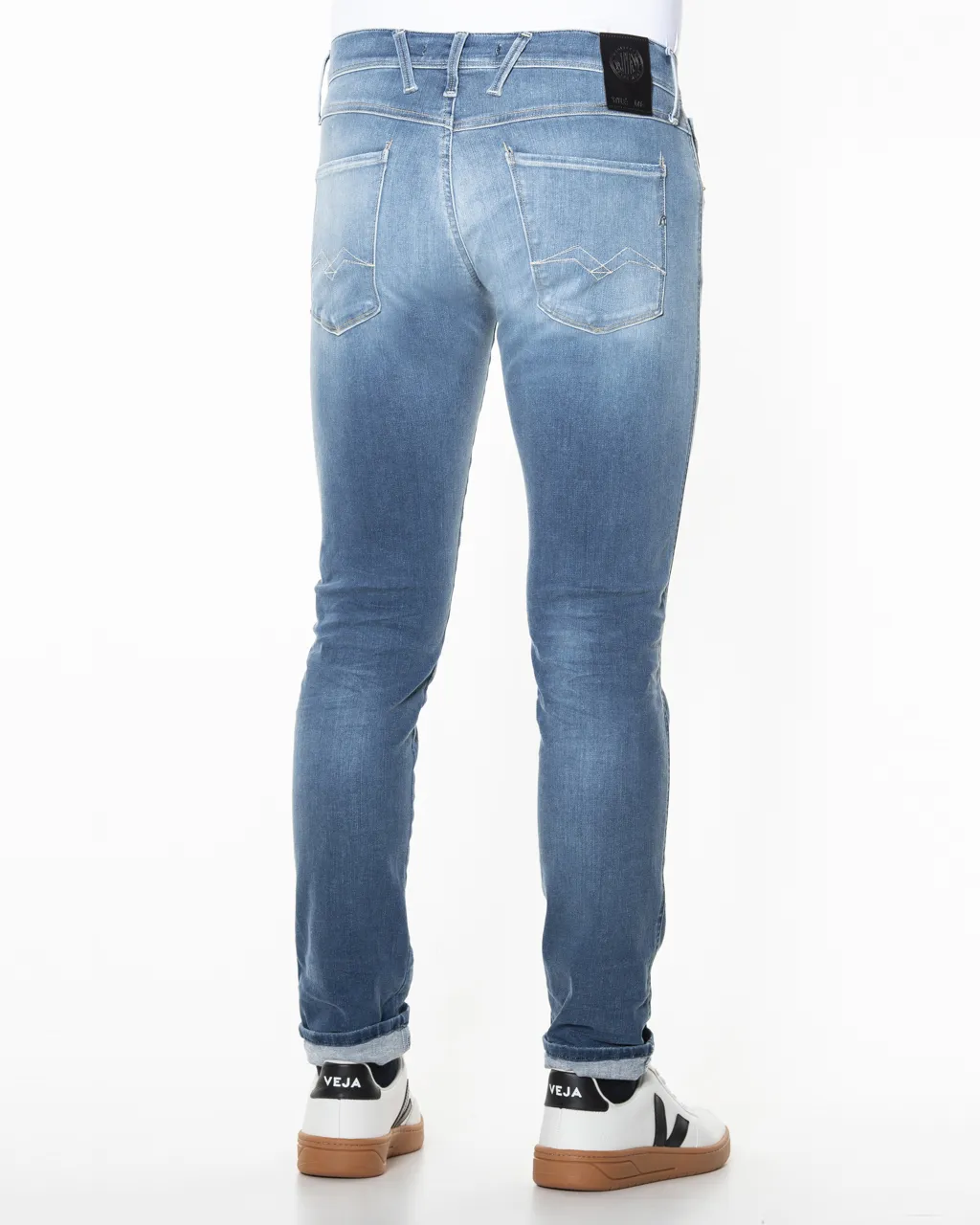 Replay Anbass Jeans Blauw 061518-001-28/32