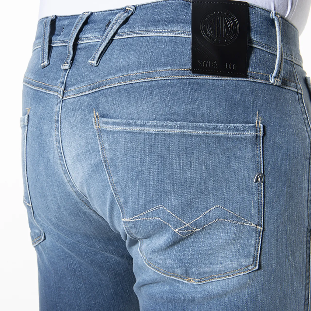 Replay Anbass Jeans Blauw 061518-001-28/32