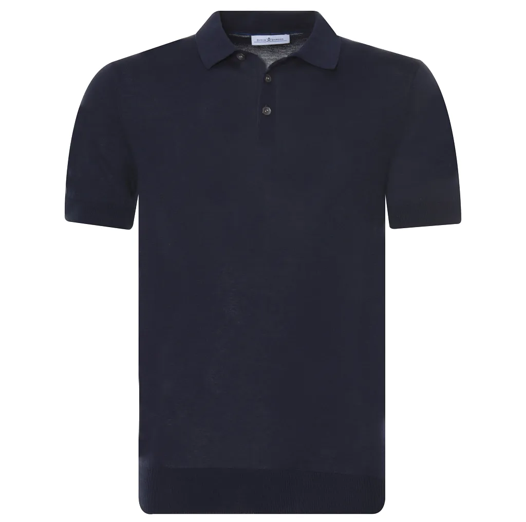Dutch Dandies Polo Korte mouw Donkerblauw uni 064373-001-L
