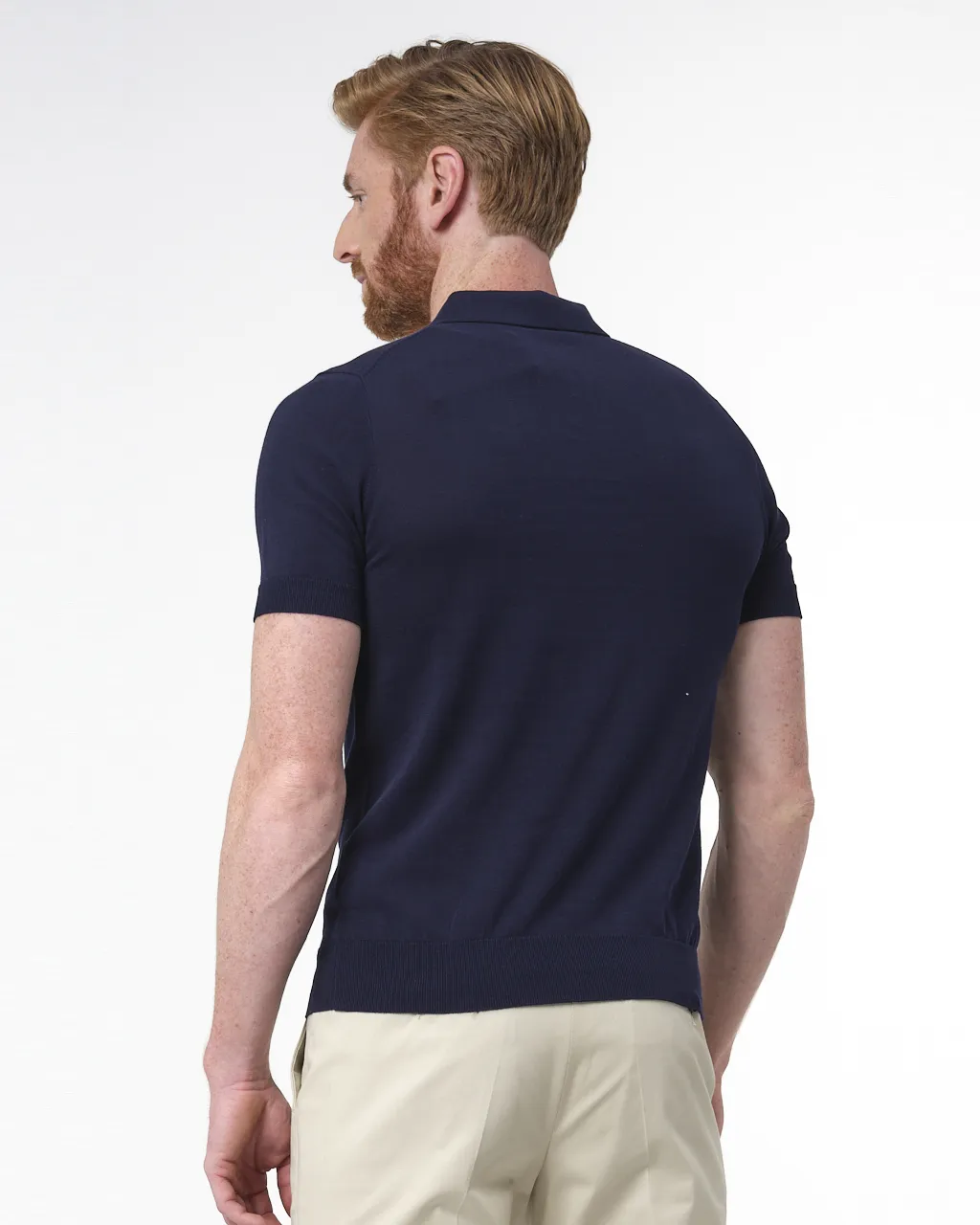 Dutch Dandies Polo Korte mouw Donkerblauw uni 064373-001-L