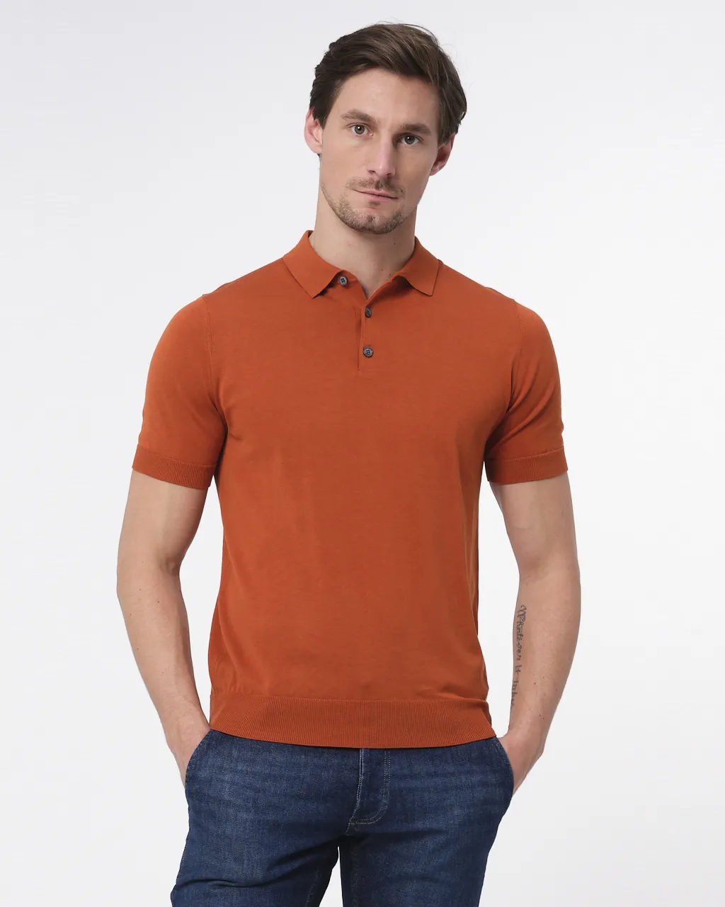 Dutch Dandies Polo Korte mouw Oranje uni 064373-003-M