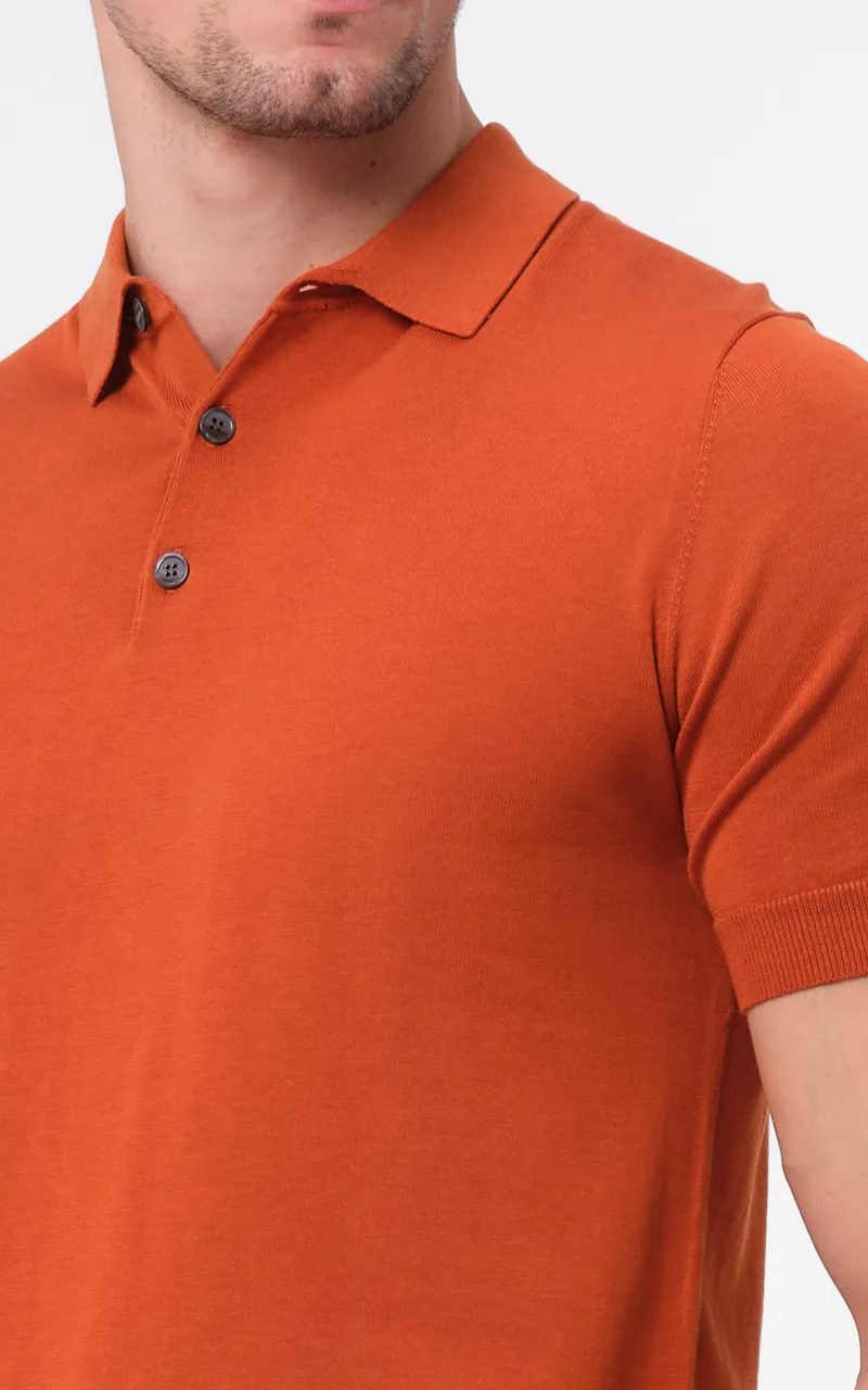 Dutch Dandies Polo Korte mouw Oranje uni 064373-003-M