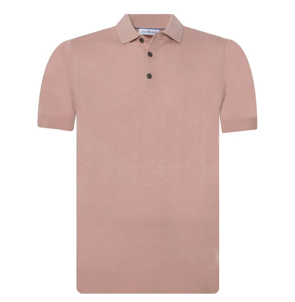 Dutch Dandies Polo Korte mouw Roze uni 064373-004-L