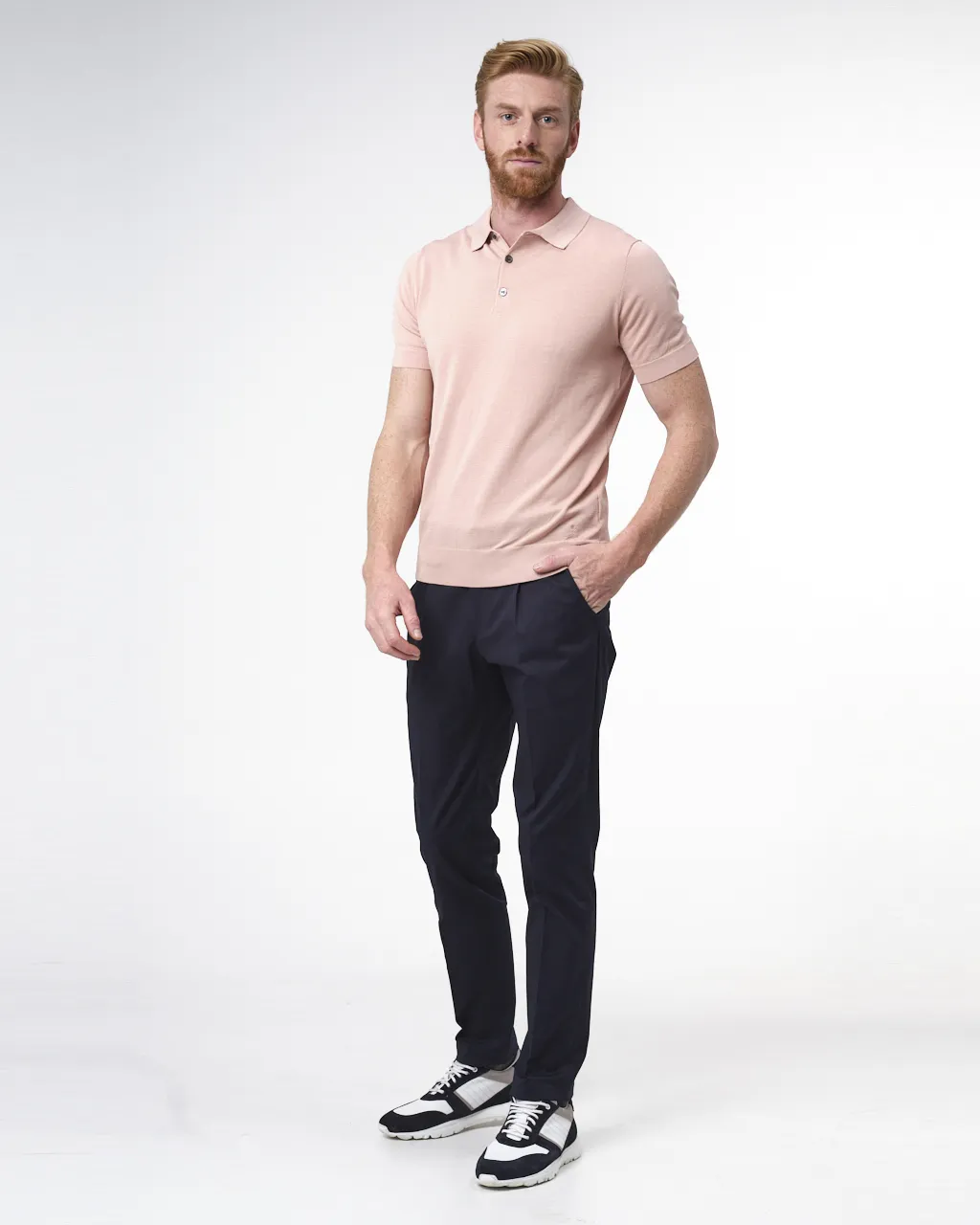 Dutch Dandies Polo Korte mouw Roze uni 064373-004-L