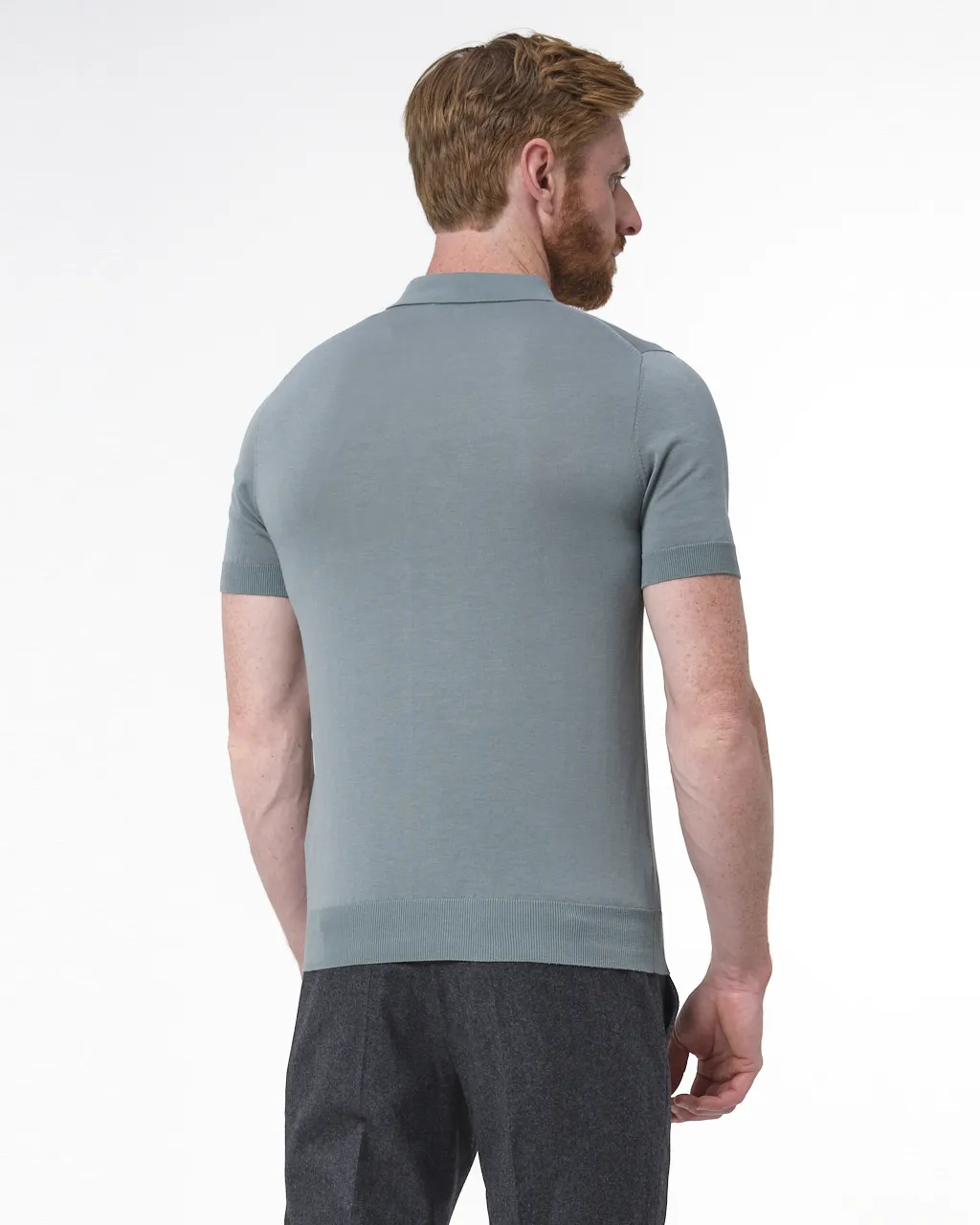 Dutch Dandies Polo Korte mouw Groen uni 064373-005-L