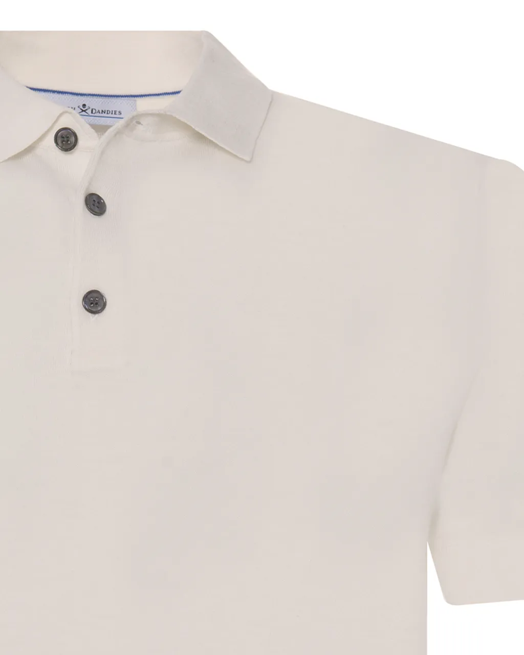 Dutch Dandies Polo Korte mouw Off White uni 064373-008-M
