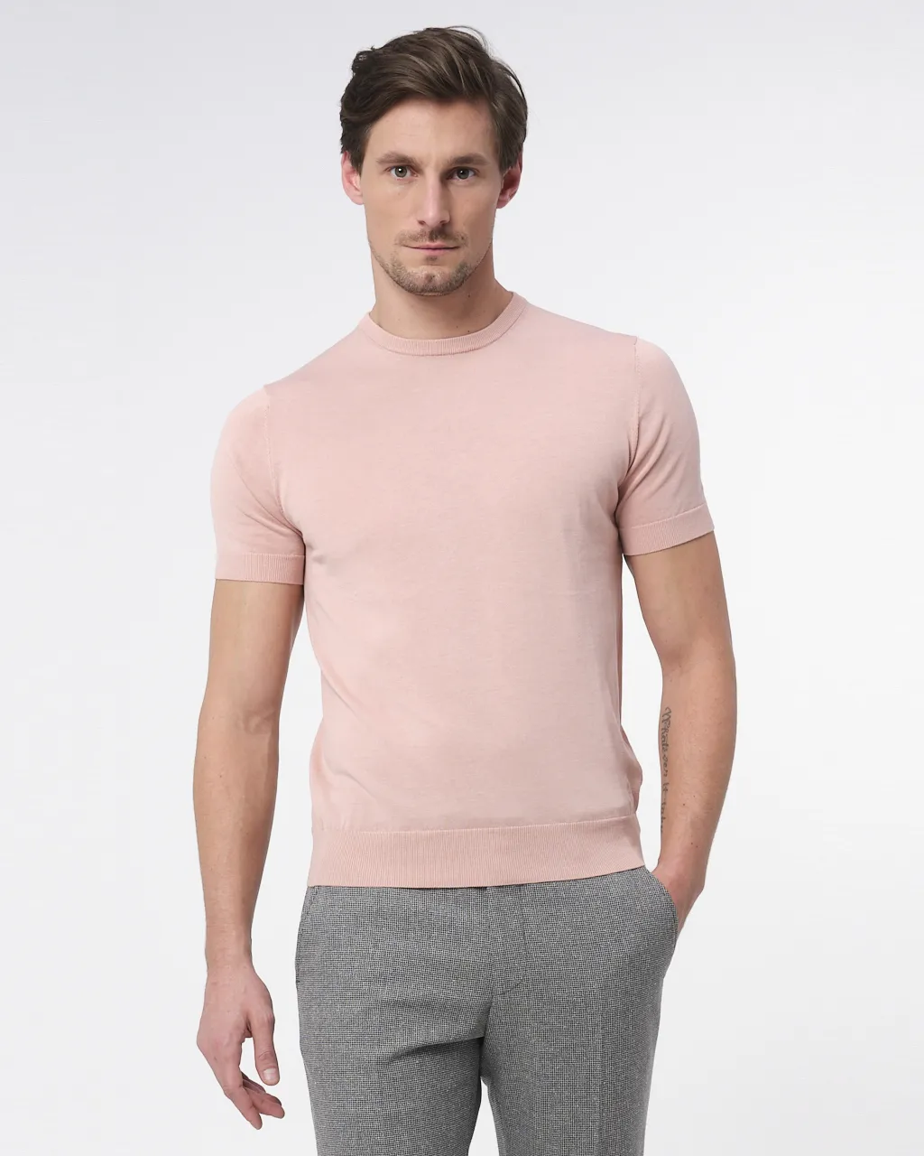 Dutch Dandies T-shirt Korte mouw Roze uni 064374-002-L