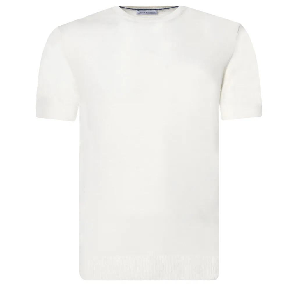 Dutch Dandies T-shirt Korte mouw Off White uni 064374-003-M