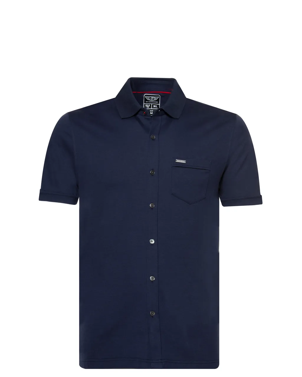 Donkervoort Polo Korte mouw Donkerblauw uni 064391-002-M