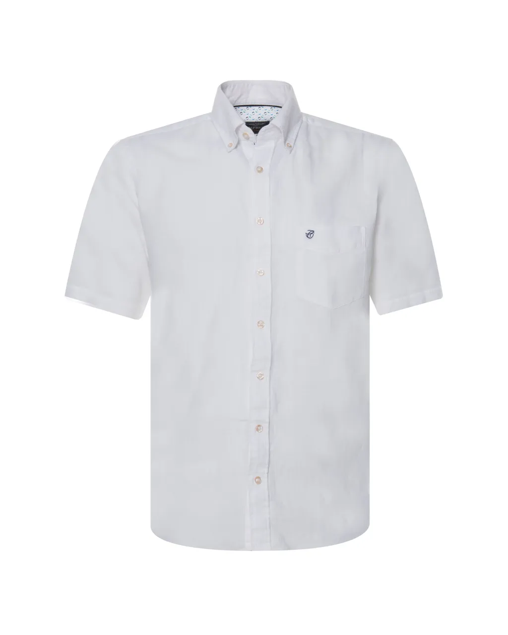 Campbell Classic Casual Overhemd KM Wit uni 064471-001-L