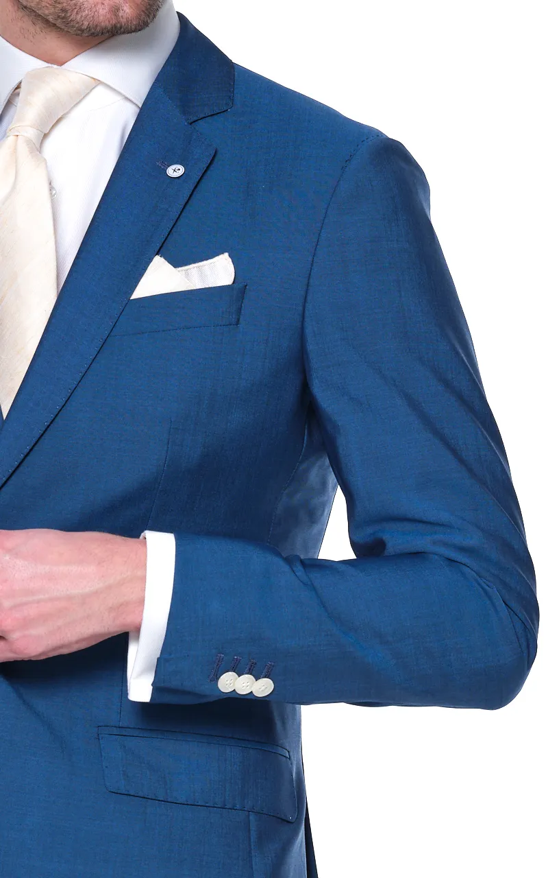 Dutch Dandies Trouwpak Petrol uni 064871-001-46
