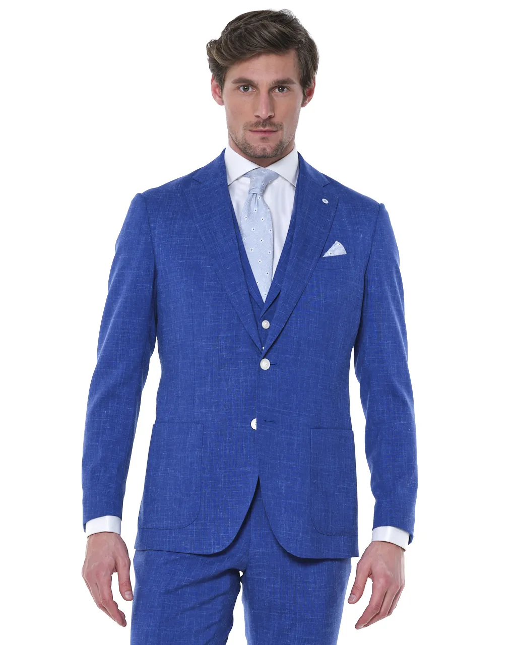 Dutch Dandies Trouwpak Petrol uni 064872-001-46